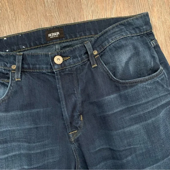 Hudson Wilde Relax Straight Size 33 - Picture 3 of 11